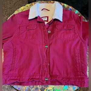 hurley women’s trouper sherpa jacket